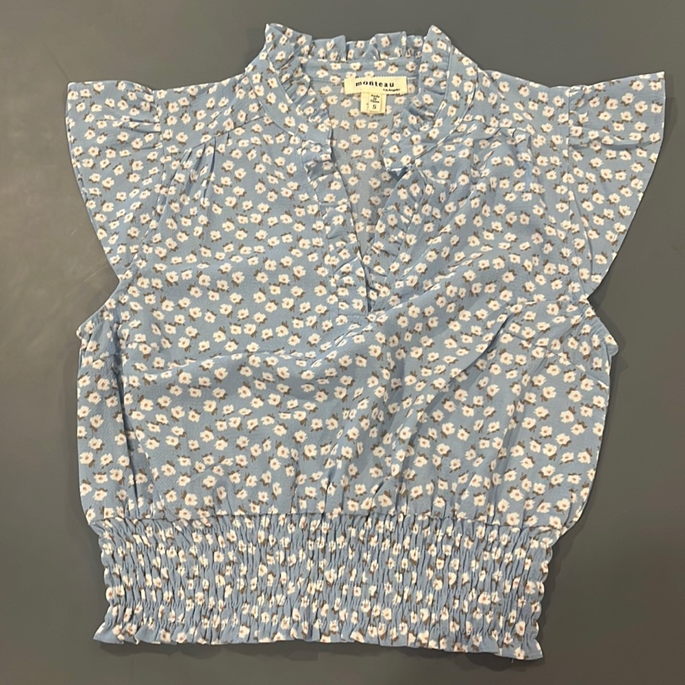 Blue shirt from Monteau size s